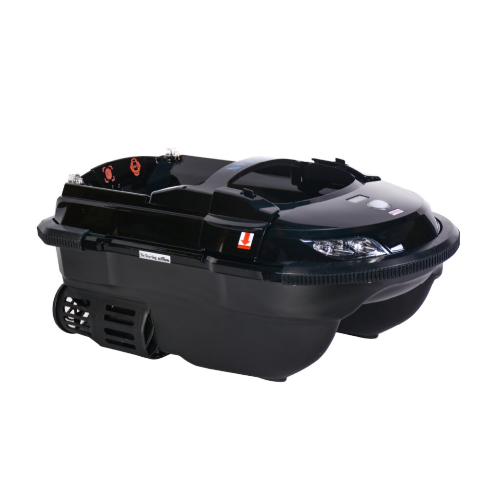 Boatman Vulcan PRO schwarz mit GPS + Echolot