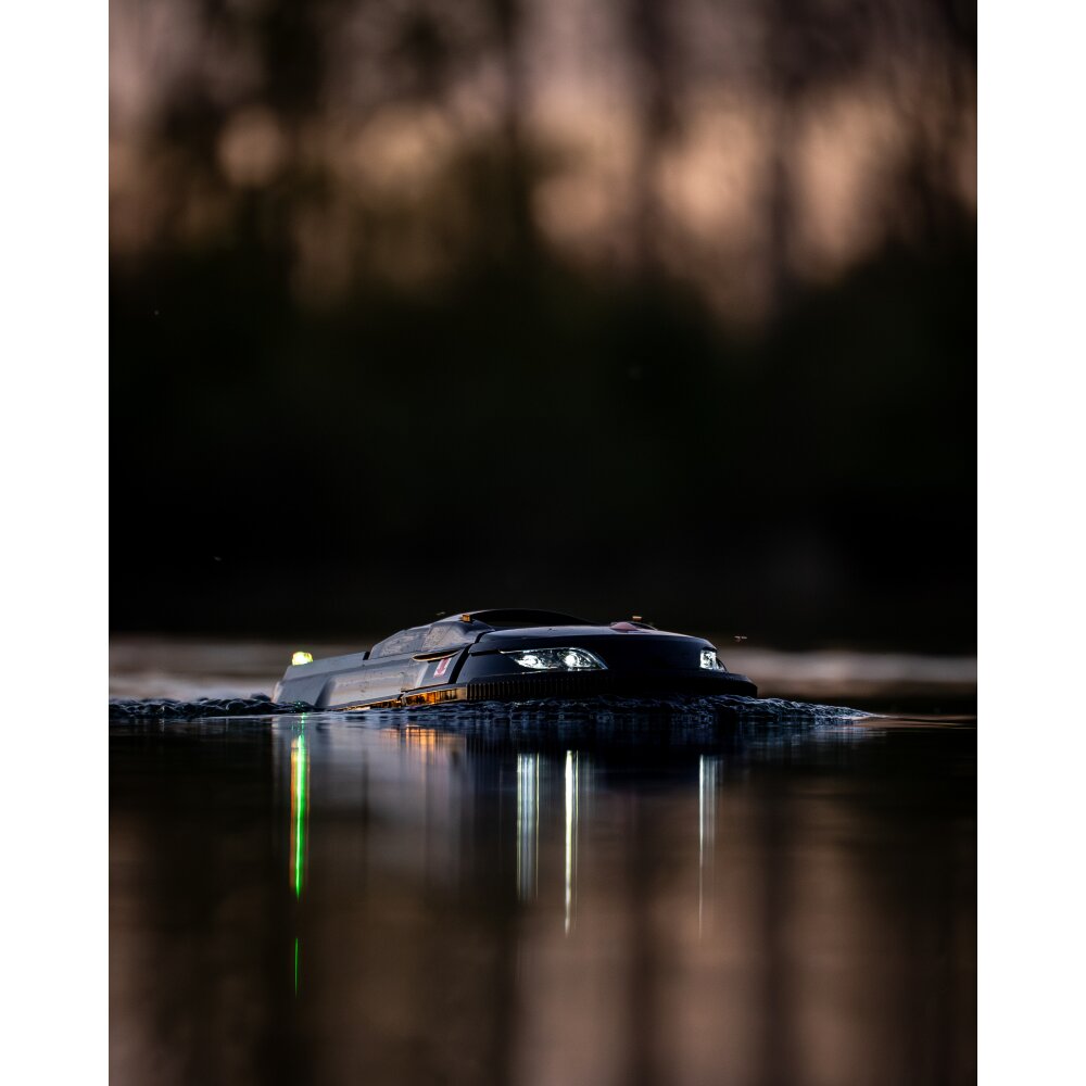 Boatman Vulcan PRO schwarz mit GPS + Echolot