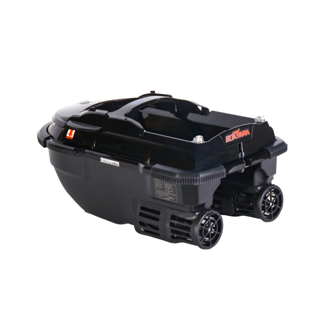 Boatman Vulcan PRO schwarz mit GPS + Echolot