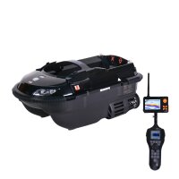 Boatman Vulcan PRO schwarz mit GPS + Echolot
