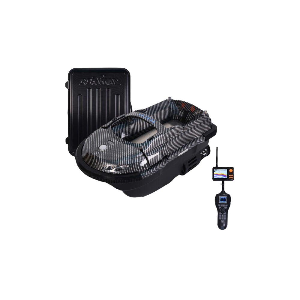 Boatman Vulcan PRO carbon mit GPS + Echolot